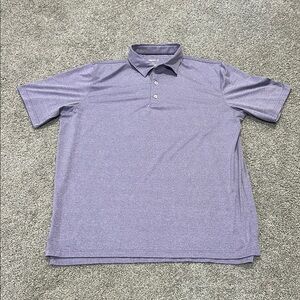 johnnie-O Purple Polo Shirt